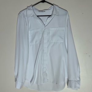 10/50 Ricki’s White Blouse Sz Lg.